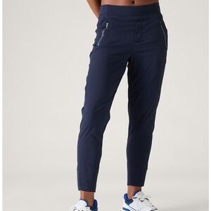 Athleta Trekkie North High Rise Jogger Navy 0